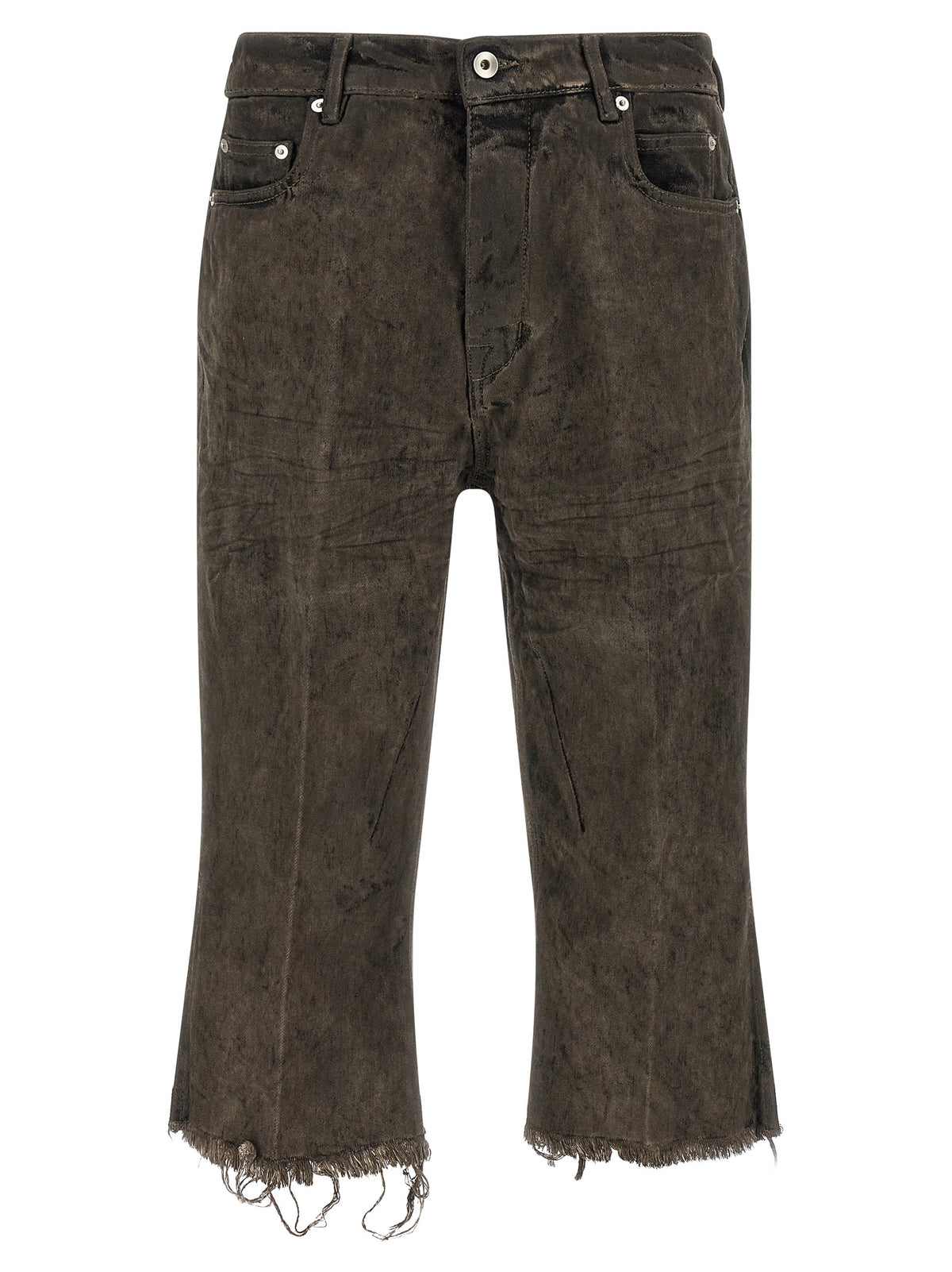 Rick Owens Men 'Bolan Cutoffs' Bermuda Shorts
