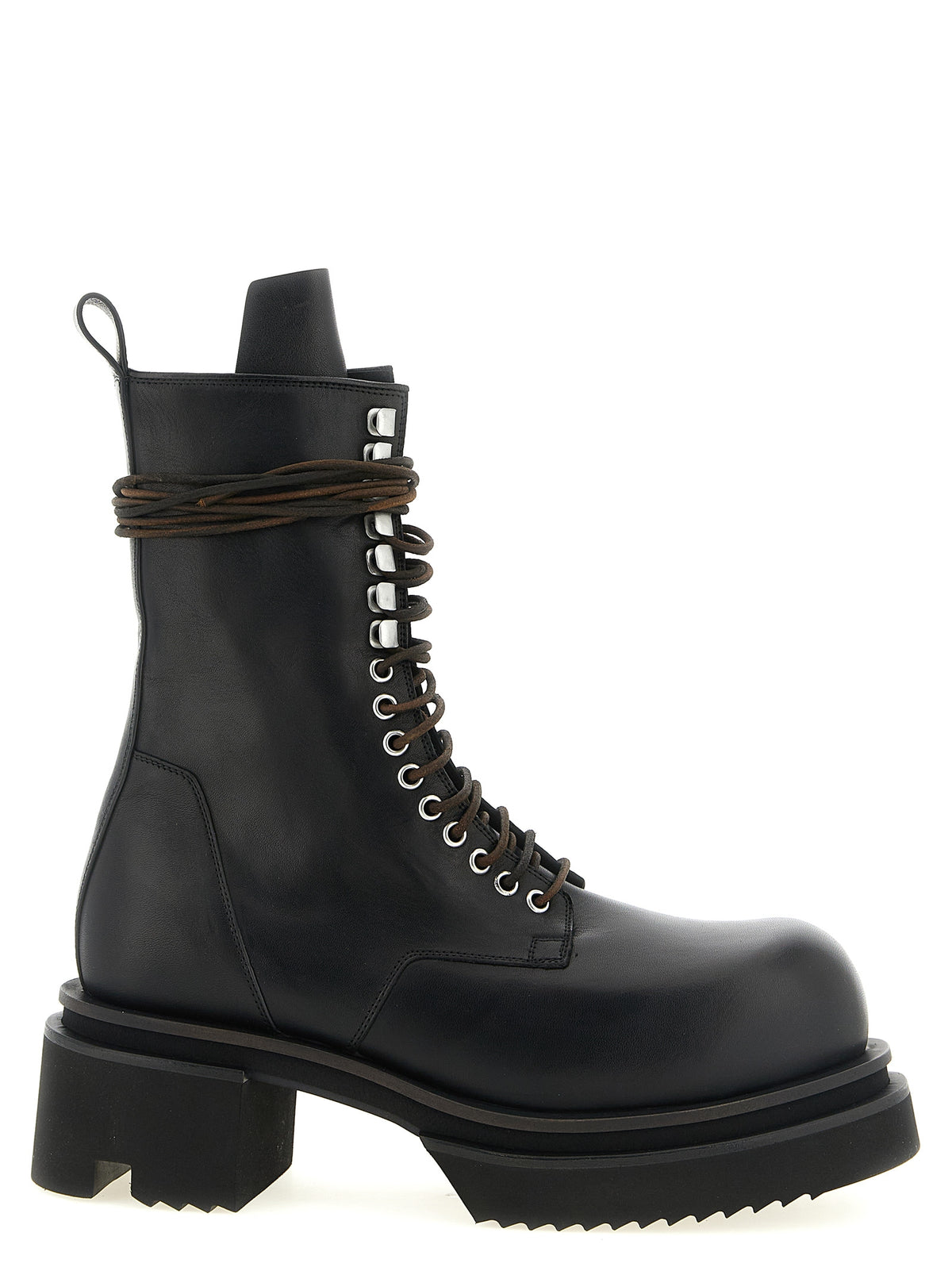 RICK OWENS Rick Owens Men 'Lace Up Bogun' Combat Boots