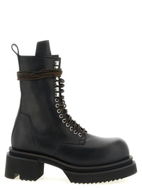 RICK OWENS Rick Owens Men 'Lace Up Bogun' Combat Boots