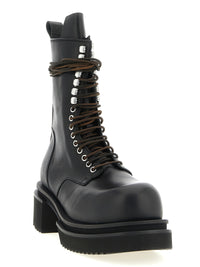 RICK OWENS Rick Owens Men 'Lace Up Bogun' Combat Boots