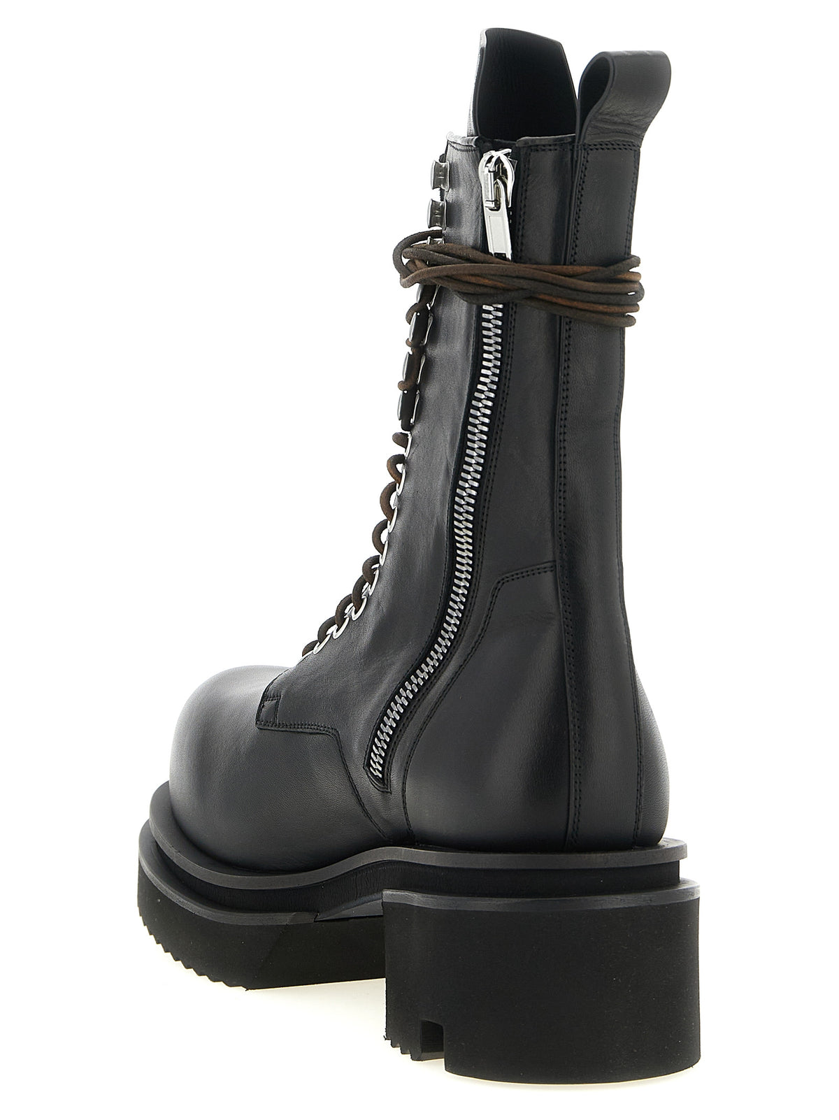 RICK OWENS Rick Owens Men 'Lace Up Bogun' Combat Boots