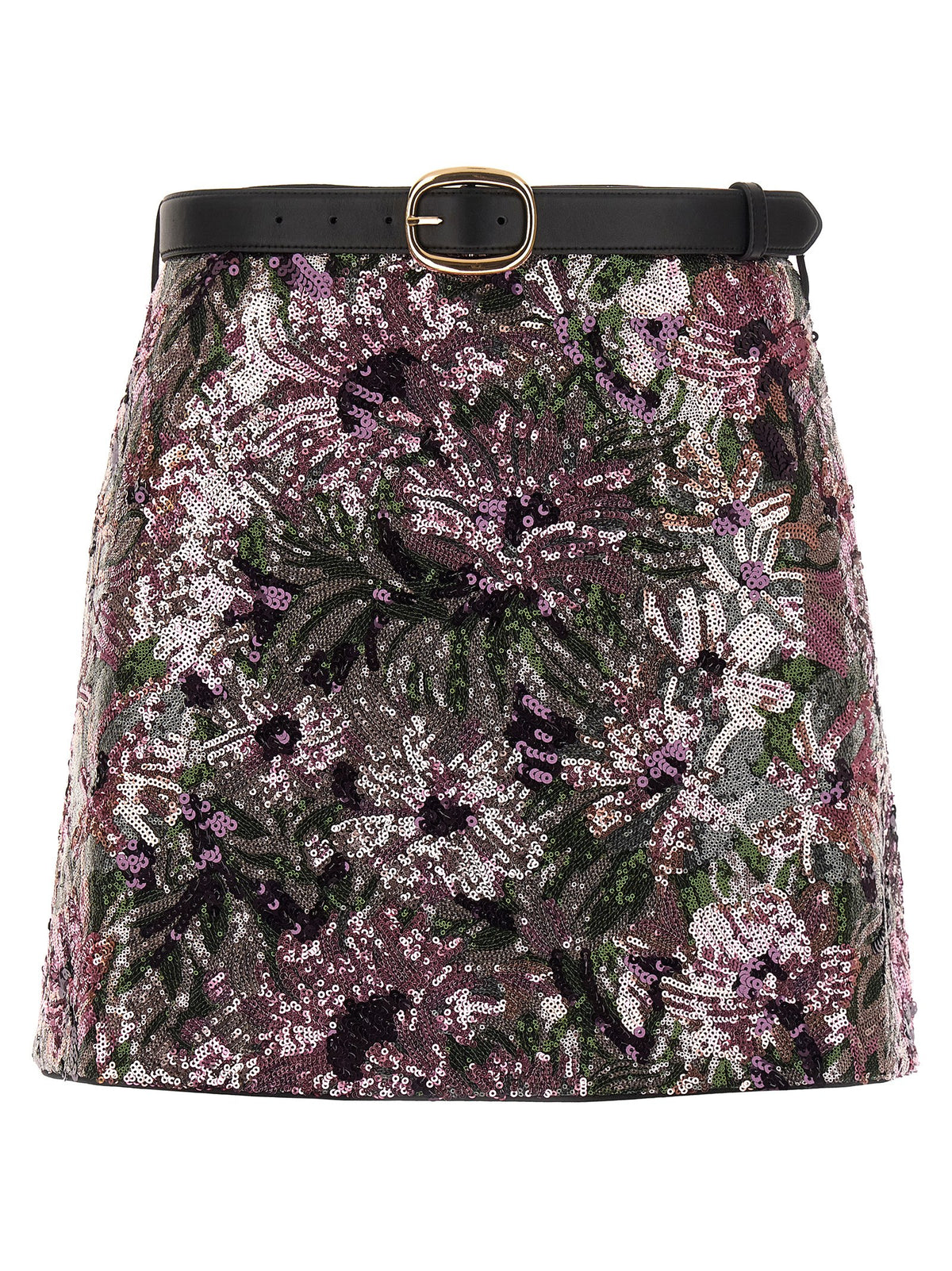 SELF PORTRAIT Self Portrait Women 'Floral Sequin Mini' Skirt