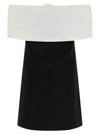 SELF PORTRAIT Self Portrait Women 'Black Crêpe Flower Mini' Dress