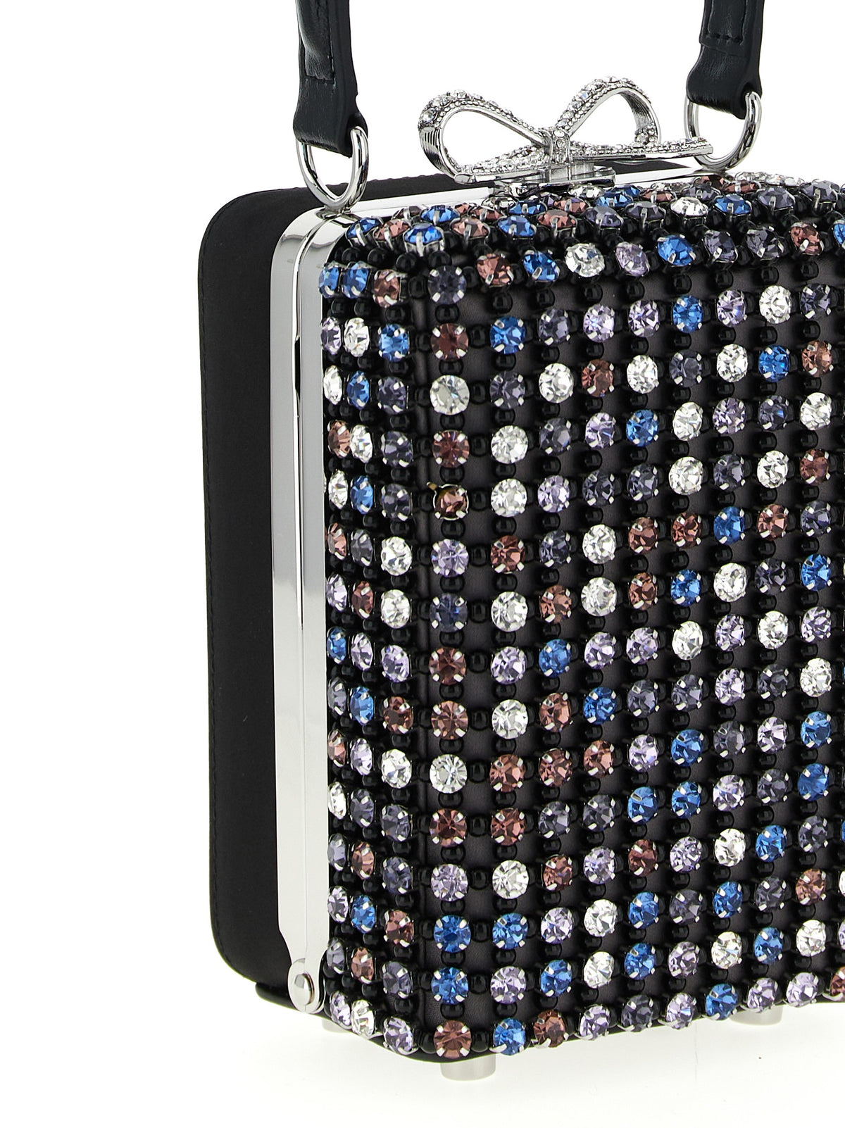 Self Portrait Women 'Multi Crystal Chainmail' Handbag