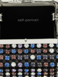 Self Portrait Women 'Multi Crystal Chainmail' Handbag