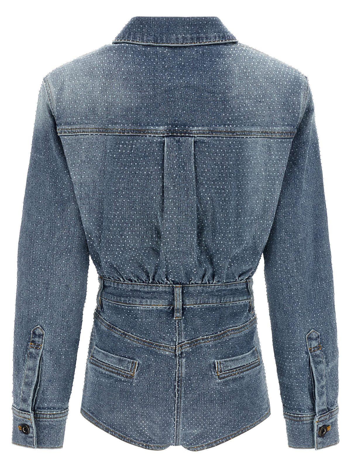 SELF PORTRAIT Self Portrait Women 'Rhinestone Denim' Jumpsuit