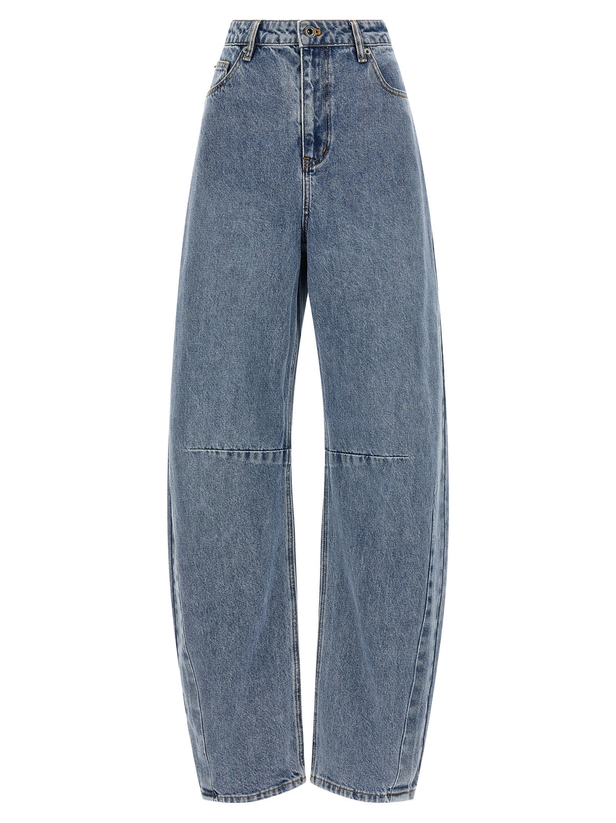 Self Portrait Women 'Blue Barrel Leg' Jeans