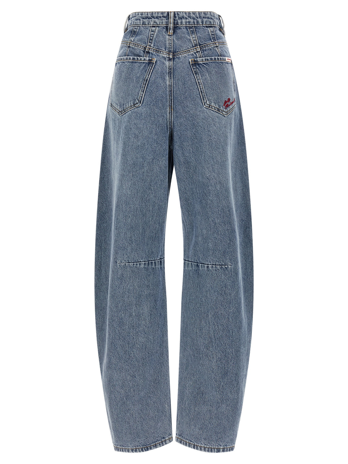Self Portrait Women 'Blue Barrel Leg' Jeans