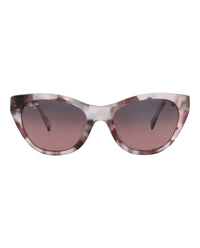 Maui Jim Womens Cat Eye Purple Havana Purple Havana Rose Fashion Designer Eyewear