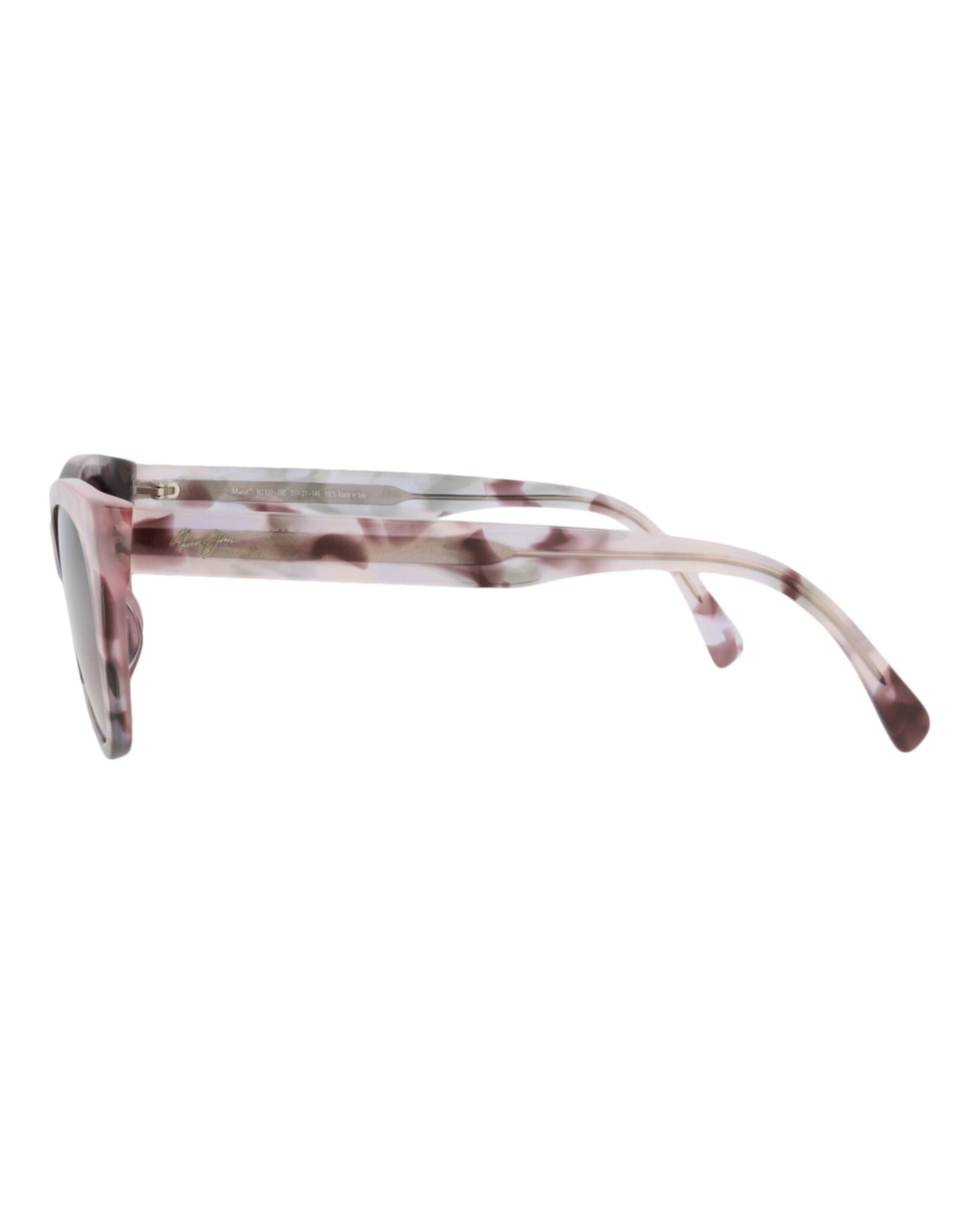 Maui Jim Womens Cat Eye Purple Havana Purple Havana Rose Fashion Designer Eyewear