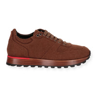 Isaia Mens Brown Dress Shoe
