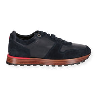 Isaia Mens Navy Dress Shoe