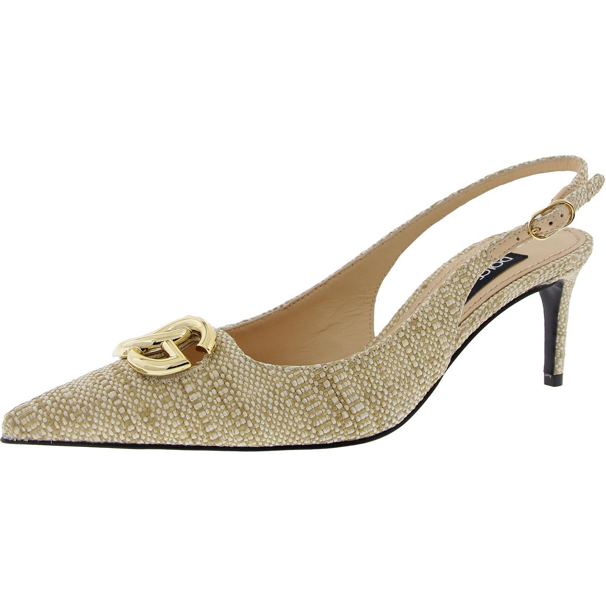 Womens Embellished Slingback Heels