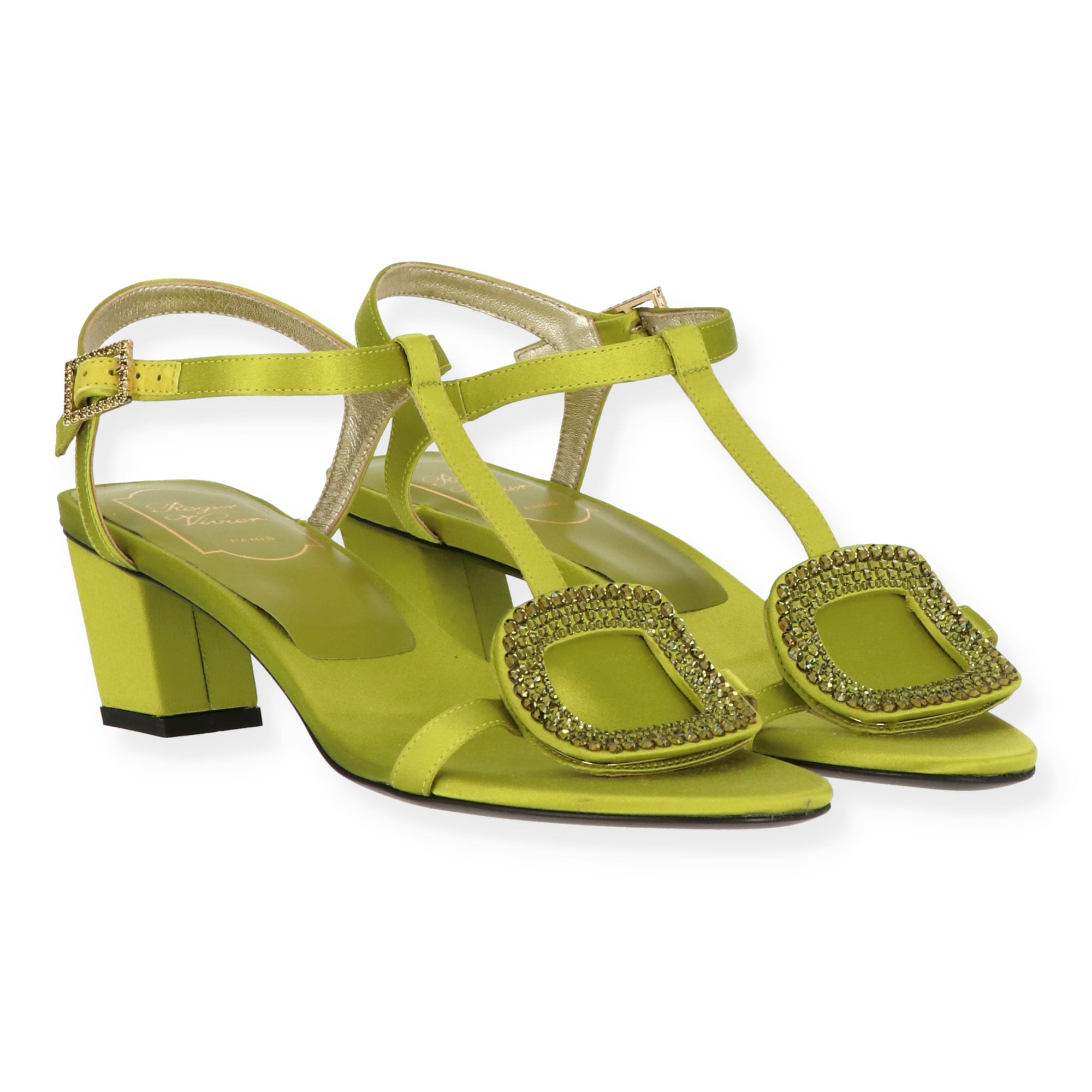 ROGERVIVI Roger Vivier Womens Green Sandal