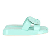 Roger Vivier Womens Green Mule