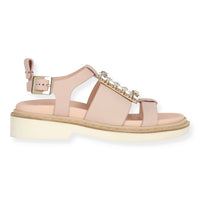 Roger Vivier Womens Light Pink Sandal