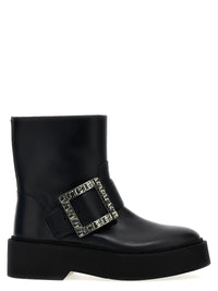 Roger Vivier Women 'Viv Rangers' Ankle Boots