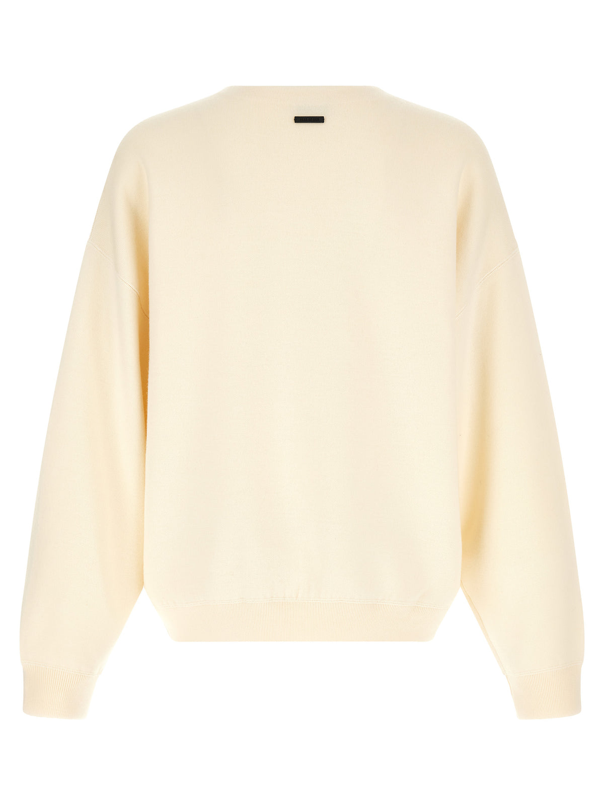 Fear Of God Men White Boat Neck Sweater