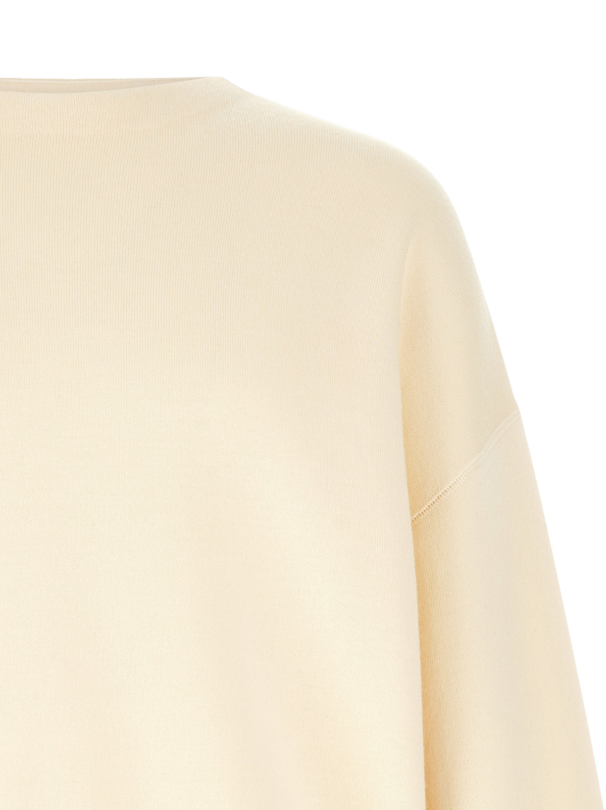 Fear Of God Men White Boat Neck Sweater