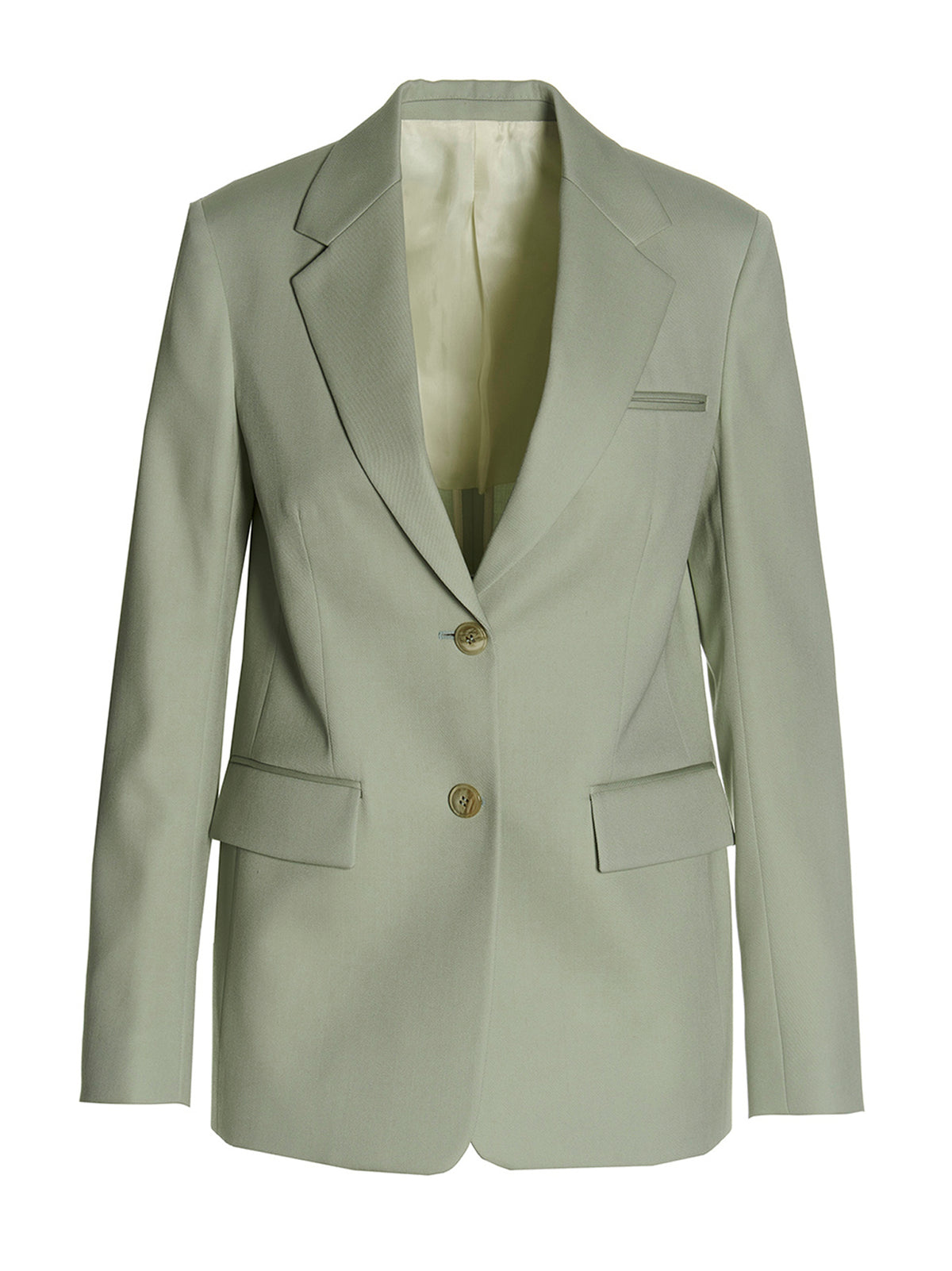 Lanvin Women Wool Single Breast Blazer Jacket