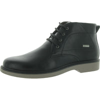 Mens Ankle round Toe Chukka Boots Black