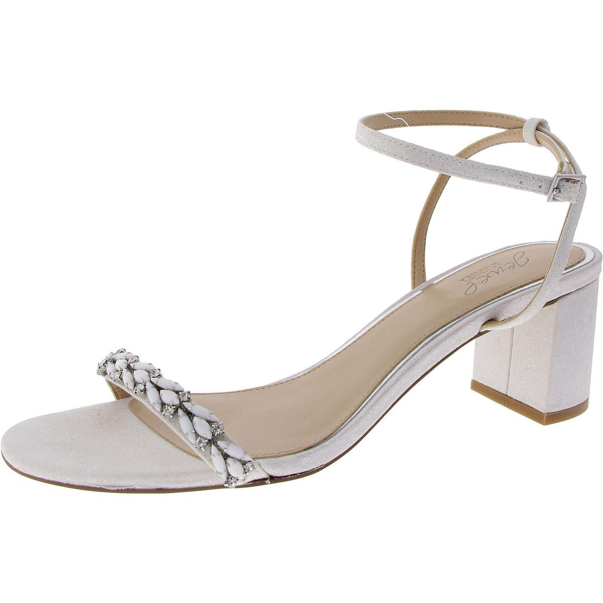CHARA Womens Laceless Manmade Ankle Strap