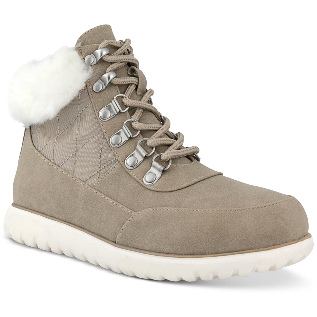 Wanona Womens Faux Suede Bootie Ankle Boots