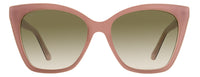 Jimmy Choo Cat Eye Sunglasses Rua /G Y9AHA Nude 56mm