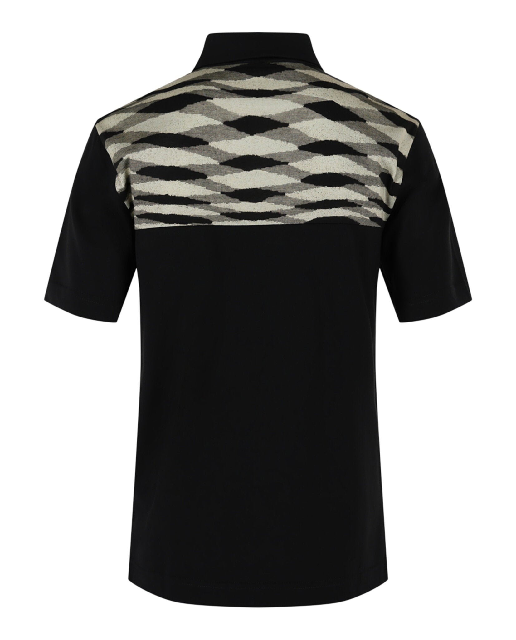 M Missoni M Missoni Mens Contrasting-Collar Polo Shirt