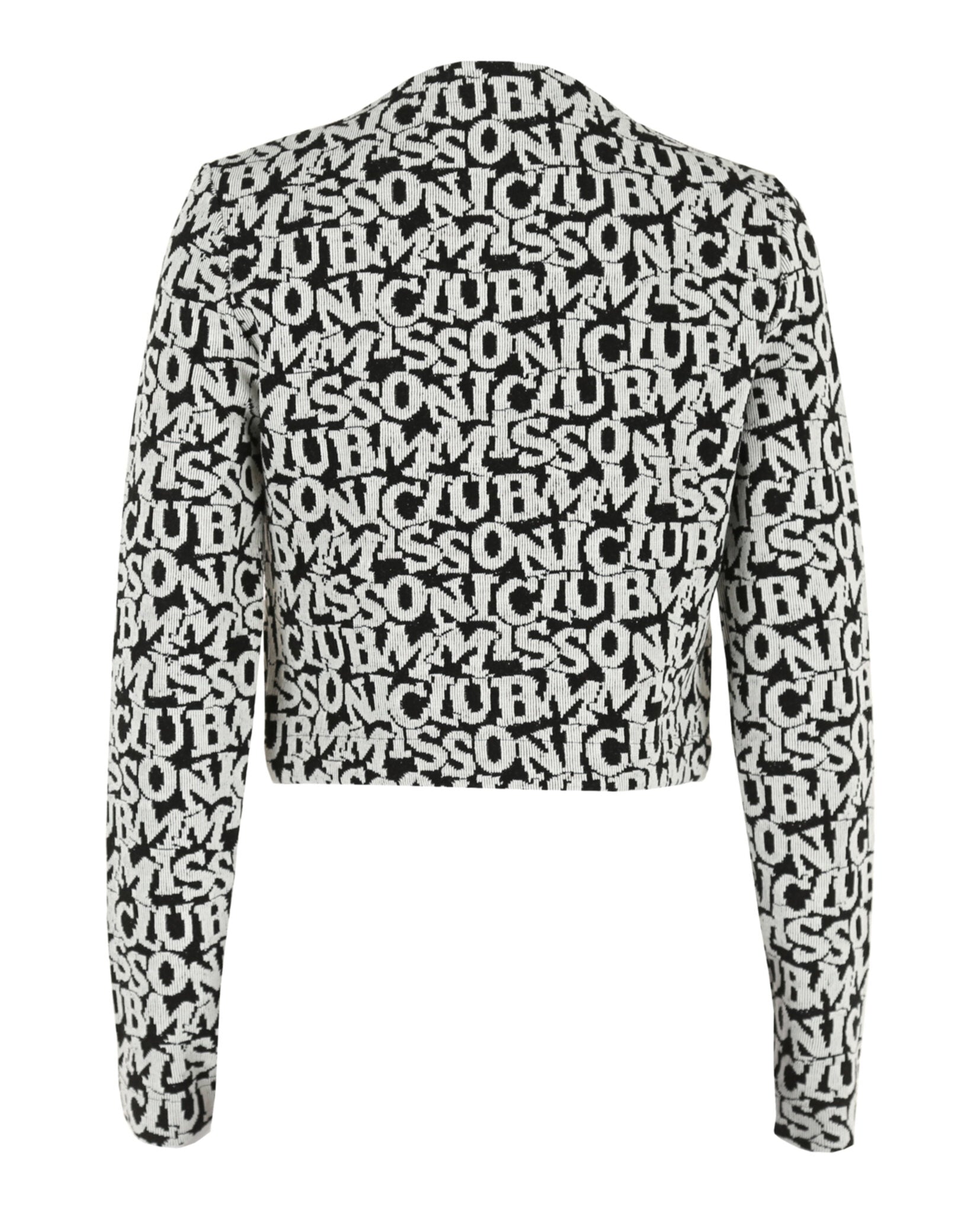 M Missoni Womens Logo Patterned Jacket