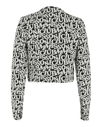 M Missoni Womens Logo Patterned Jacket