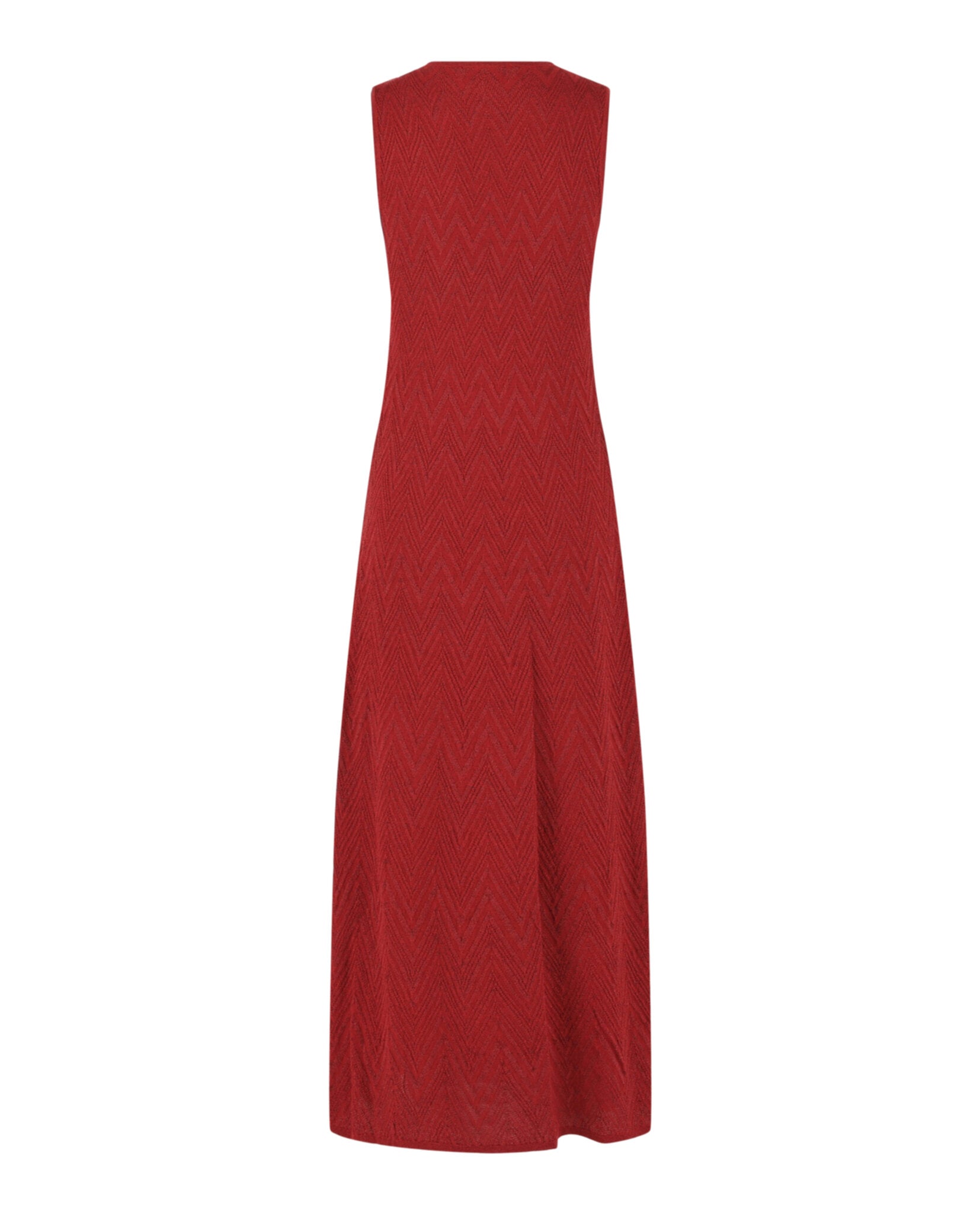 M Missoni Womens Metallic Chevron Maxi Dress
