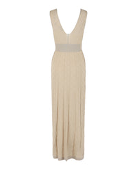 M Missoni Womens Metallic Geo Print Maxi Dress
