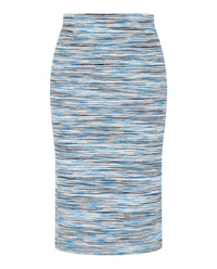 M Missoni Womens Striped Print Pencil Skirt