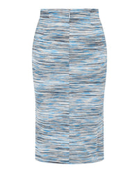 M Missoni Womens Striped Print Pencil Skirt