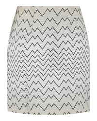 M Missoni Womens Chevron Print Mini Skirt