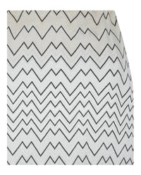 M Missoni Womens Chevron Print Mini Skirt