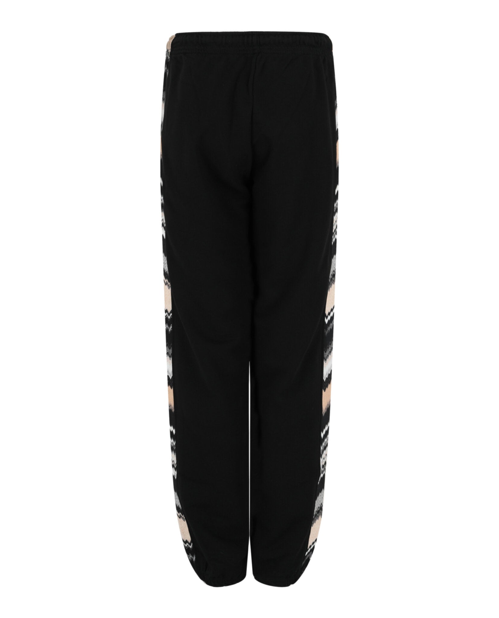 M Missoni Womens Chevron Patterned Trim Joggers