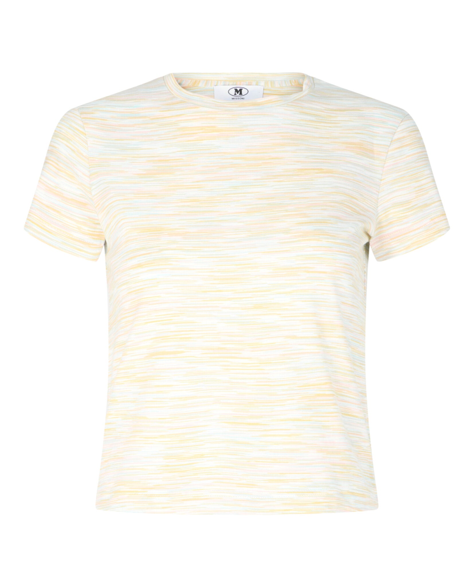 M Missoni Womens Space-Dyed Cotton T-Shirt