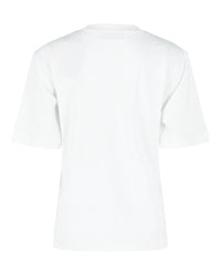 Missoni Womens Cotton T-Shirt With Zig Zag Lamé Pocket
