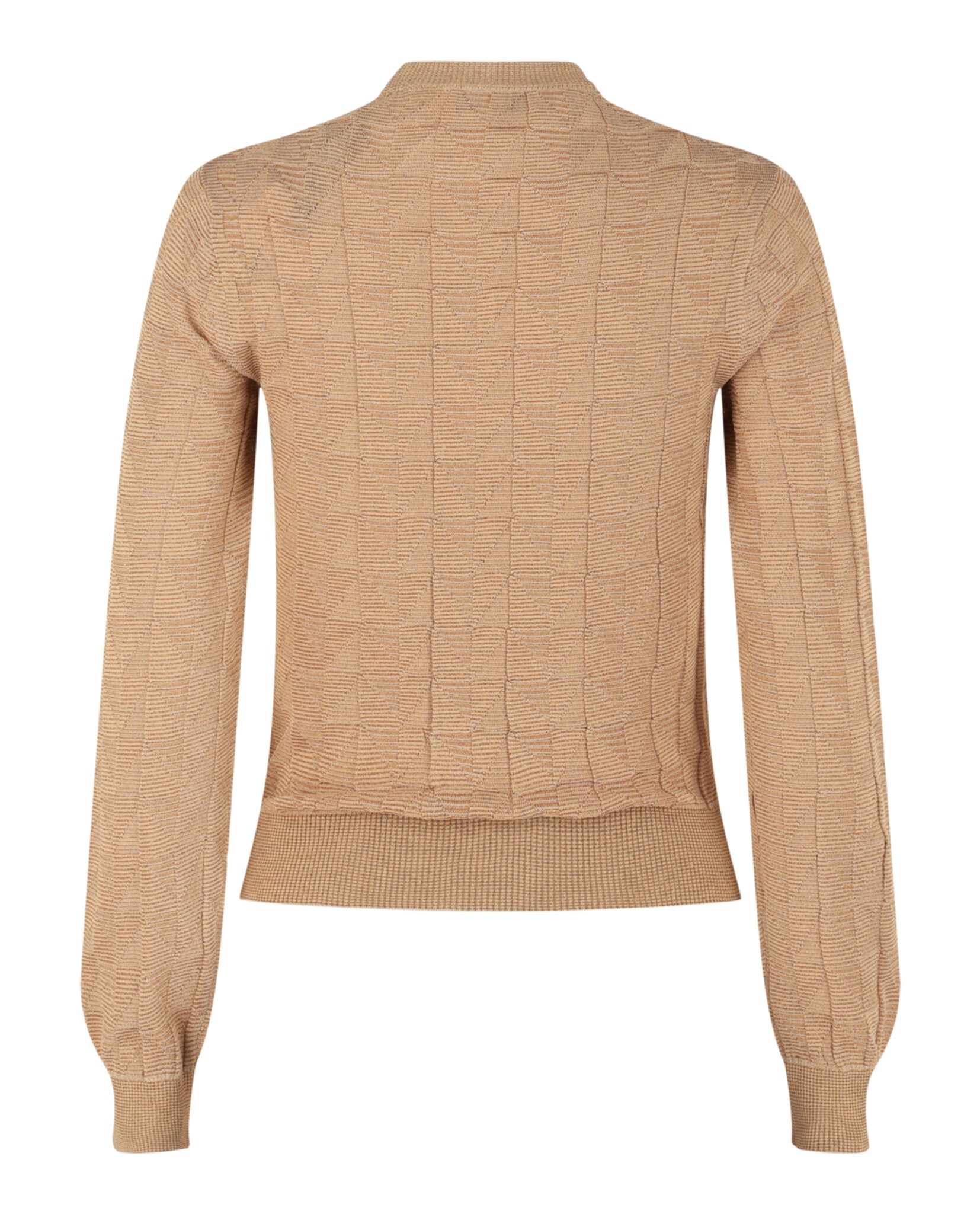 M Missoni Womens Patterned Lamé Crewneck Sweater
