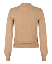 M Missoni Womens Patterned Lamé Crewneck Sweater
