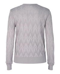 M Missoni Womens Zigzag Crewneck Sweater