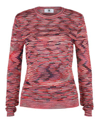 M Missoni Womens Wave Slim-Fit Knit Sweater