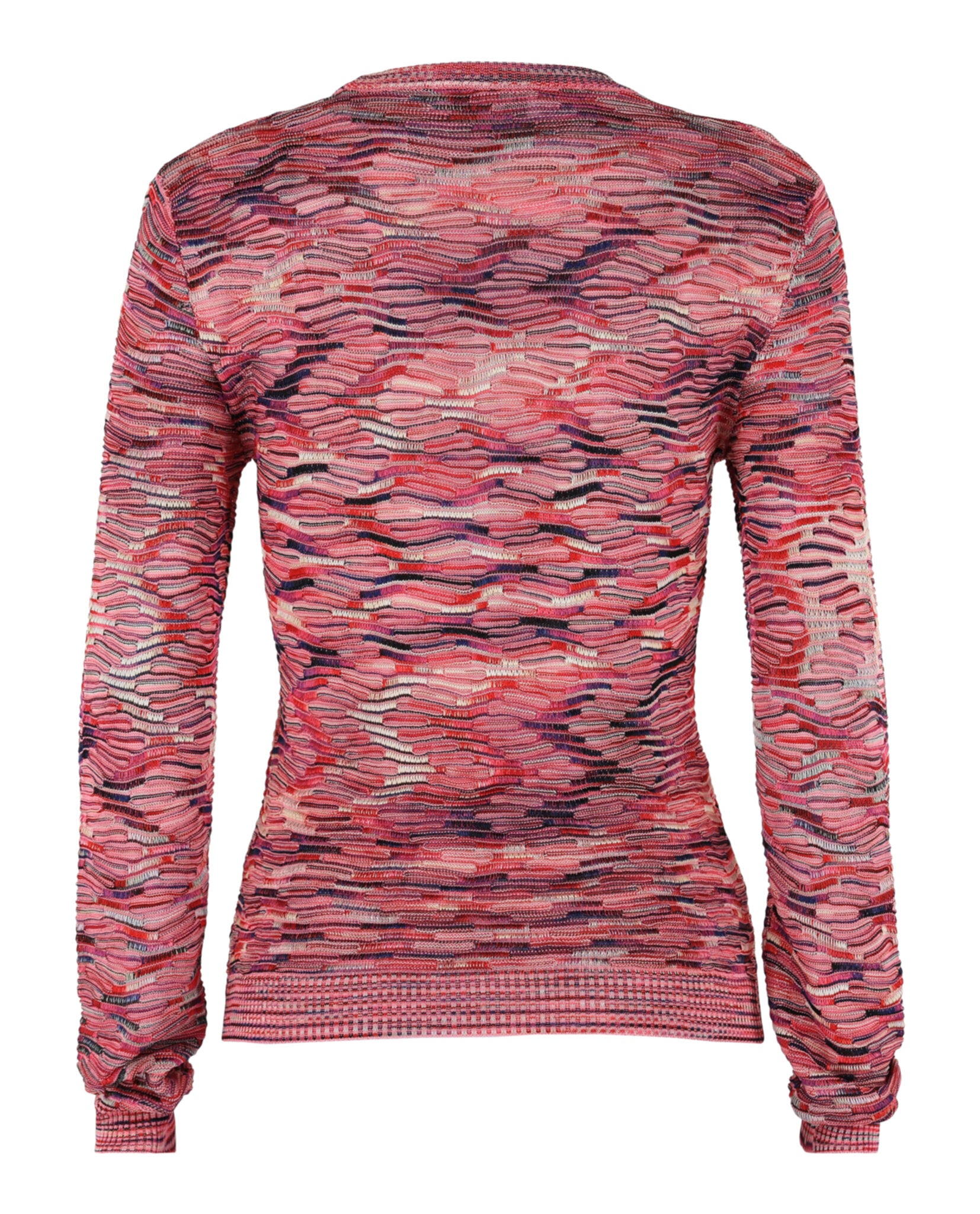 M Missoni Womens Wave Slim-Fit Knit Sweater