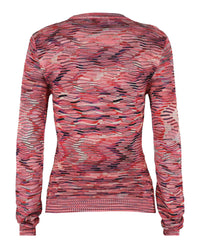 M Missoni Womens Wave Slim-Fit Knit Sweater