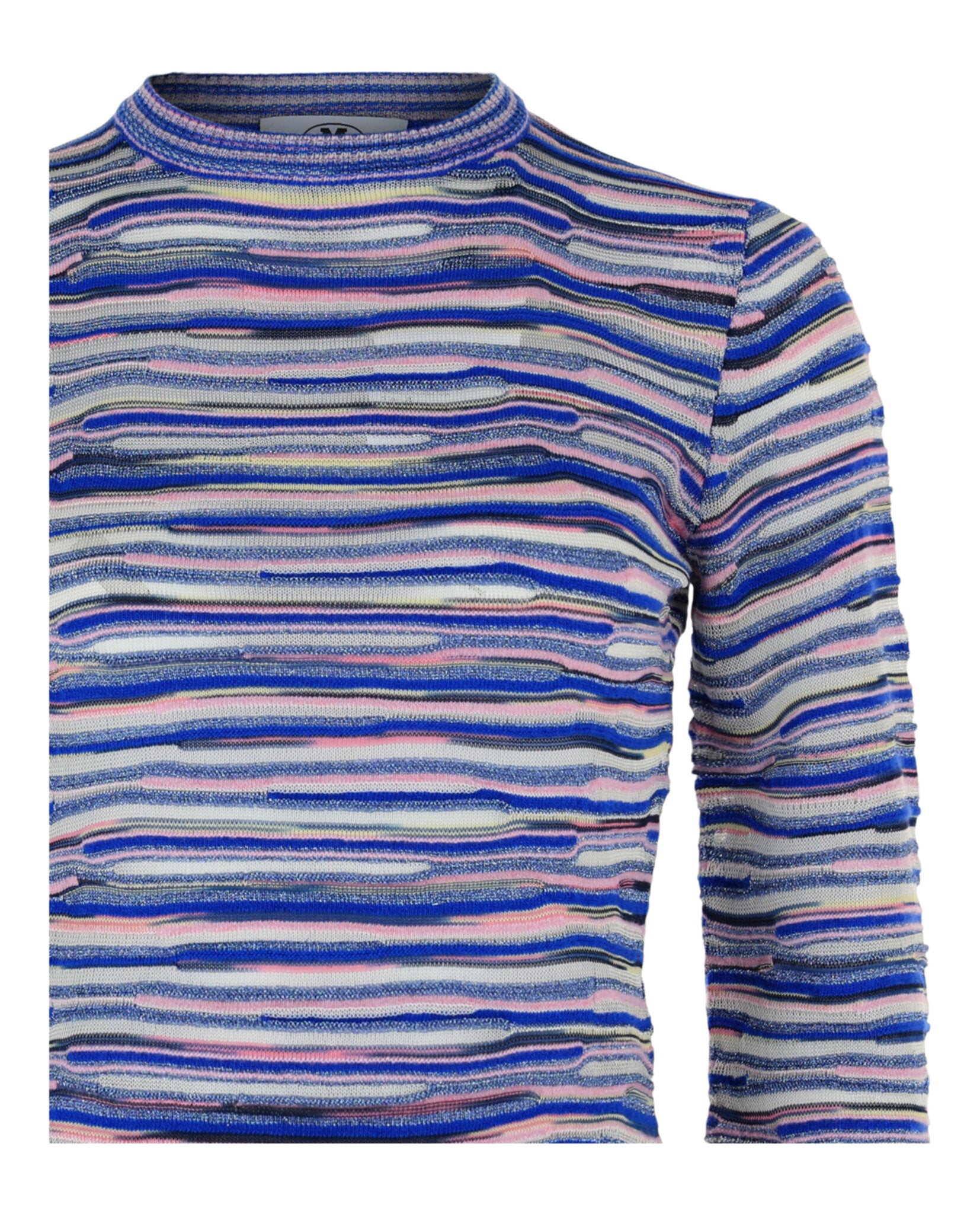 M Missoni Womens Wave Slim-Fit Knit Sweater