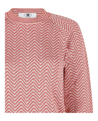 M Missoni Womens Zig Zag Crewneck Sweater
