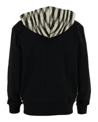 M Missoni Mens Zig Zag Print Zip Up Hoodie