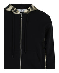 M Missoni Mens Zig Zag Print Zip Up Hoodie